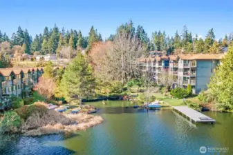 The perfect blend of nature and convenience. Enjoy a serene lakeside setting located less than 2 miles from the new Shoreline North Light Rail for a quick 20-minute Seattle commute.
