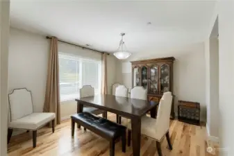 Formal dining room, with plenty of space!