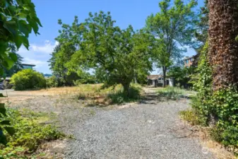 From driveway facing West