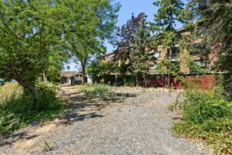 View from driveway facing Northwest. Vacant livable home on property. Rental income possible