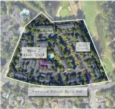 Map of complex with directions to Z building