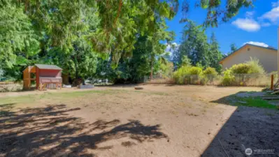 So much sunny space out here - you can truly make it your own. Picture colorful flower beds, a thriving veggie garden, or maybe just a hammock and some peace and quiet. The possibilities are wide open.