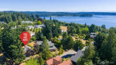 Situated right between Keyport and Brownsville, this location offers the best of both worlds - peaceful surroundings with quick access to all the shops, dining, and amenities in Silverdale.
