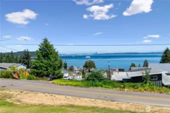 View from home of ferries Seattle and so much more!