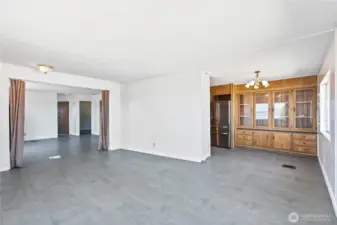 Living Room to dining room