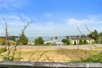 View from Deck of house