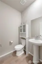 half bath for guests