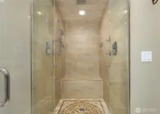 #2 Primary bath tile shower