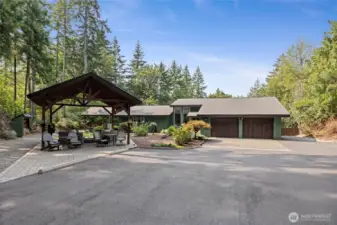 Parking for all the vehicles and then some