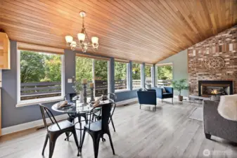 Dining area