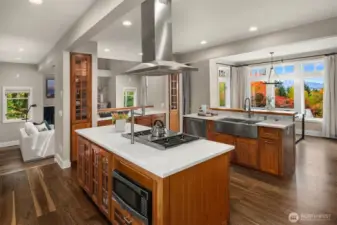 Chef's Kitchen w/New Quartz Countertops