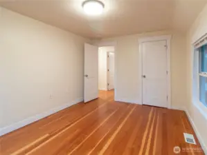 Newer forced air furnace with new ducting ensures all rooms feel comfortable while the cold stays out!