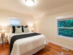 Introducing the primary bedroom! Gorgeous space with its own bath en suite!