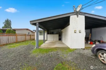 Extra off street parking for 2 plus cars.