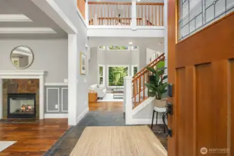 Step inside to soaring ceilings, warm natural finishes, and a light-filled layout designed for effortless living.