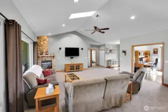 Angle living room shot