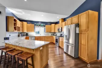 Huge kitchen