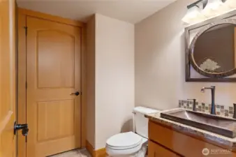 main floor bathroom