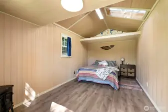 Inside the bunkhouse!