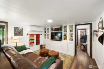Primary bedroom is off the living room!
