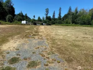 Mowed Field and sheds