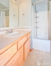 Second full bath upstairs