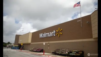 Walmart only 2 minutes away.