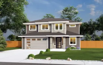 This is a general representation of floor plan and may vary from actual home constructed. Features in photos, upgrades, elevation, materials, dimensions and layout all subject to change without notice.