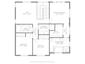 Upstairs Floor Plan