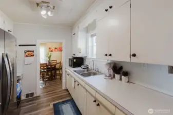 Kitchen from Dining Nook.