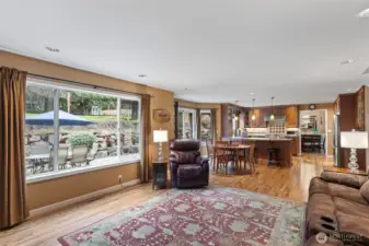 Lots of natural light