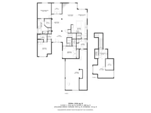 Floor Plan with approximate dimensions.