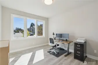 In-home office space on main level