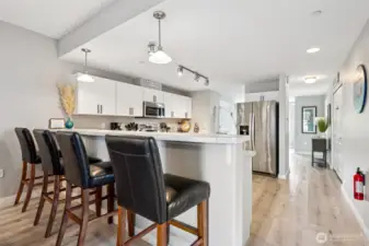 Breakfast bar