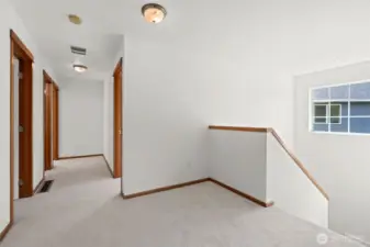 Upstair open space