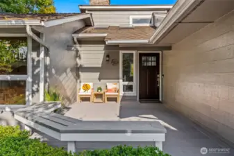 Front porch bench & seating