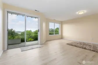 There is a storage room in the lower level as well as to this spacious room.
