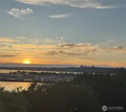 This waterfront view never gets old. A daily dose of nature and beauty right outside your window.