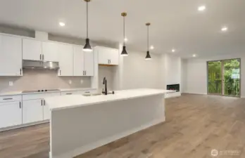 Kitchen-not actual home. Model to demonstrate similar floor plans & features.