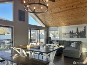 Gorgeous views and lots of natural light!