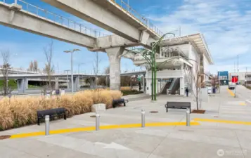 steps from Link Light Rail Station