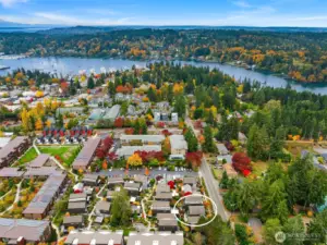 Pathways and trails wind through the Grow Community and help access the vibrant surrounding neighborhood.