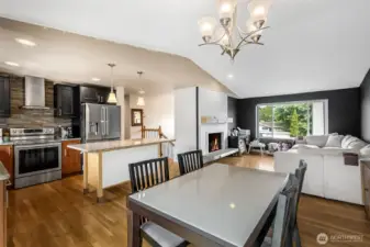 Open Concept Kitchen/Living/Dining