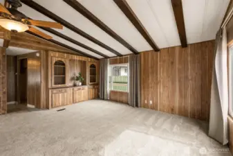 Enter into your expansive living space