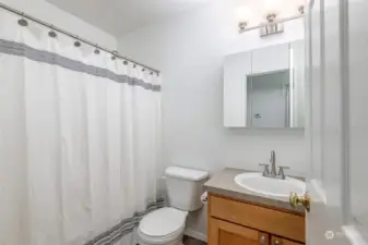 Secondary bathroom