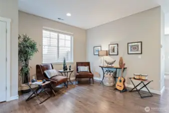 Formal dining area, or you can use it for a music room, or second office space. It's nice to have options!