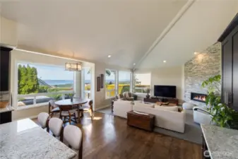 Enjoy outdoor entertaining & enjoy gorgeous sunsets.