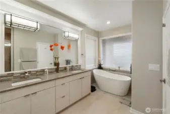 Beautifully remodeled primary bath