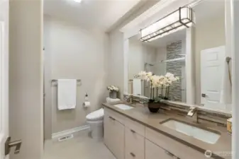 Remodeled 3/4 main bath