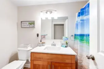 Upstairs bathroom